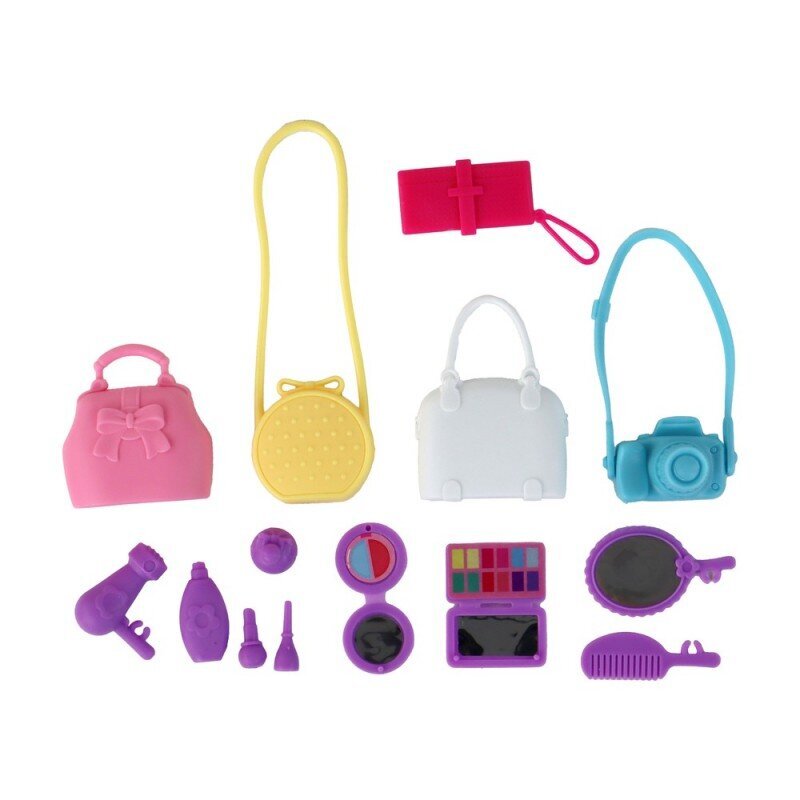 Lėlė Anlily su priedais Lean Toys, 16 d. kaina ir informacija | Žaislai mergaitėms | pigu.lt
