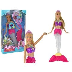Lėlė undinėlė su šviesos ir garso efektais Anlily Lean Toys kaina ir informacija | Žaislai mergaitėms | pigu.lt