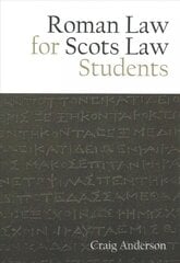 Roman Law for Scots Law Students kaina ir informacija | Ekonomikos knygos | pigu.lt