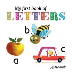My First Book of Letters цена и информация | Книги для малышей | pigu.lt