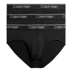 Trumpikės vyrams Calvin Klein 83491, juodos, 3vnt. цена и информация | Мужские трусы | pigu.lt