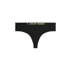 CALVIN KLEIN Thong - Sheer Marquisette Black цена и информация | Трусики | pigu.lt