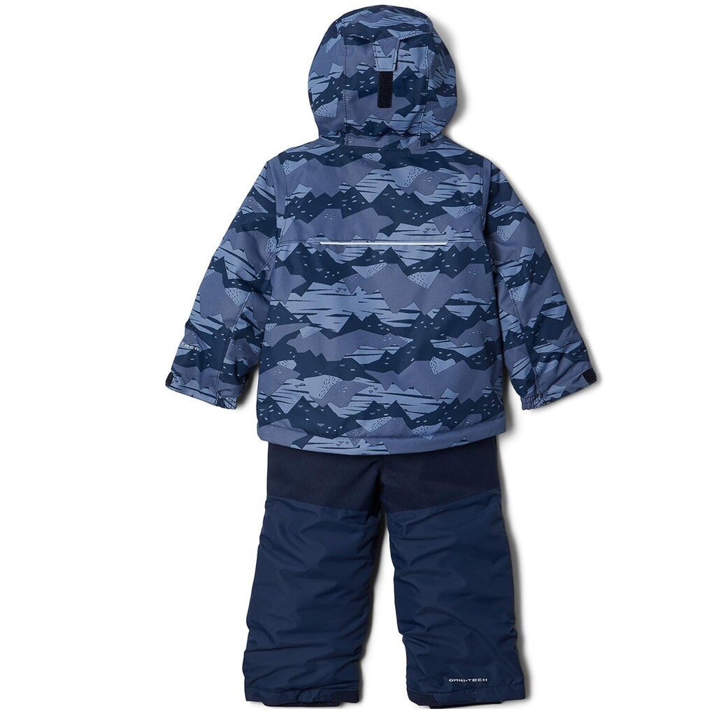 Columbia žieminis kombinezonas vaikams, mėlynas цена и информация | Žiemos drabužiai vaikams | pigu.lt