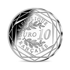 Kolekcinė 10 eurų moneta Jean de La Fontaine, sidabrinė цена и информация | Нумизматика | pigu.lt
