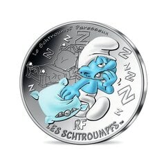 Kolekcinė 10 eurų moneta Tinginys, sidabrinė kaina ir informacija | Numizmatika | pigu.lt