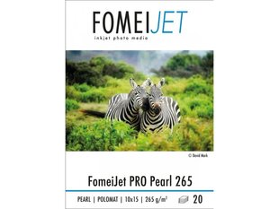 Фотобумага Fomei 10x15|20 PRO Pearl 265 г|м2 цена и информация | Аксессуары для фотоаппаратов | pigu.lt