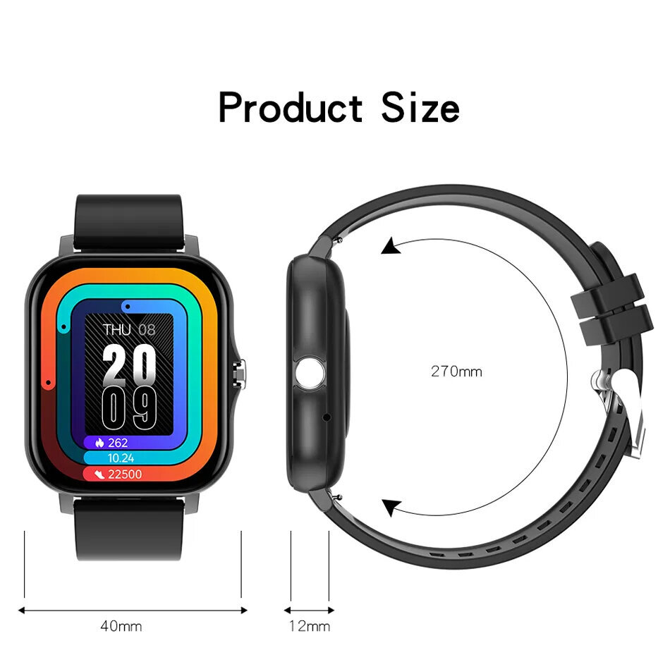 ToParts4u Silver kaina ir informacija | Išmanieji laikrodžiai (smartwatch) | pigu.lt