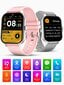 ToParts4u Pink цена и информация | Išmanieji laikrodžiai (smartwatch) | pigu.lt