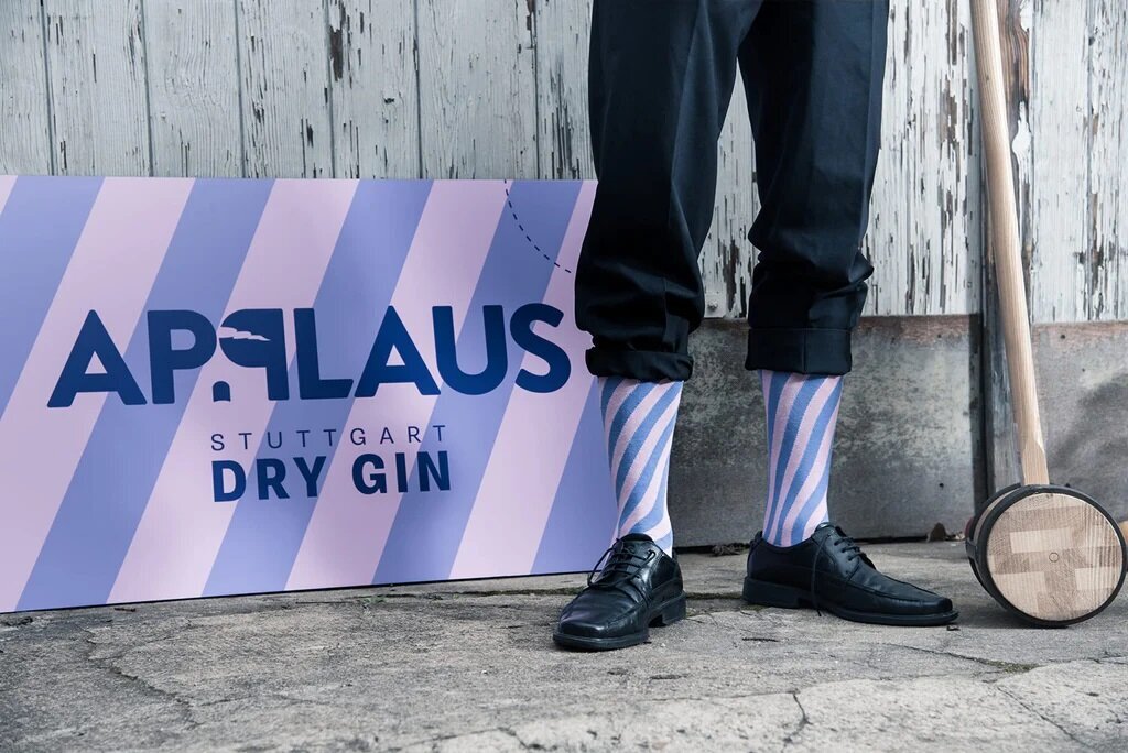 Kojinės unisex Applaus Gin, violetinės, 2 poros kaina ir informacija | Moteriškos kojinės | pigu.lt