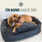 Šunų guolis Happilax, ‎90x70x20cm, pilkas цена и информация | Guoliai, pagalvėlės | pigu.lt
