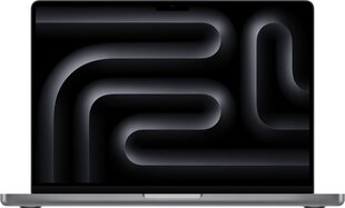 MacBook Pro 14" Apple M3 8C CPU, 10C GPU/8GB/512GB SSD/Silver/SWE - MR7J3KS/A kaina ir informacija | Nešiojami kompiuteriai | pigu.lt