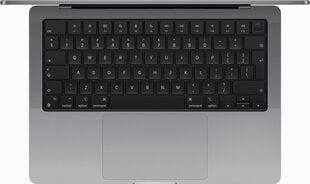 MacBook Pro 14” Apple M3 chip with 8‑core CPU and 10‑core GPU/8GB/1TB SSD - Silver/INT цена и информация | Ноутбуки | pigu.lt