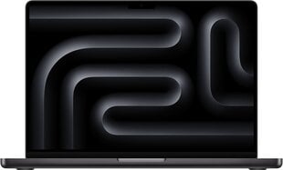 MacBook Pro 16" Apple M3 Pro chip with 12‑core CPU and 18‑core GPU/18GB/512GB SSD - Space Black/SWE цена и информация | Ноутбуки | pigu.lt