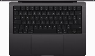 MacBook Pro 16" Apple M3 Pro chip with 12‑core CPU and 18‑core GPU/18GB/512GB SSD - Space Black/INT цена и информация | Ноутбуки | pigu.lt