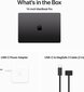 MacBook Pro 16" Apple M3 Max 14C CPU, 30C GPU/36GB/1TB SSD/Space Black/INT - MRW33ZE/A цена и информация | Nešiojami kompiuteriai | pigu.lt