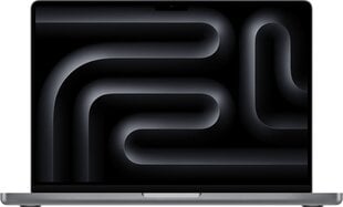 MacBook Pro 14" Apple M3 Max 14C CPU, 30C GPU/36GB/1TB SSD/Silver/INT - MRX83ZE/A kaina ir informacija | Nešiojami kompiuteriai | pigu.lt
