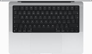 MacBook Pro 16" Apple M3 Max 16C CPU, 40C GPU/48GB/1TB SSD/Silver/SWE - MUW73KS/A kaina ir informacija | Nešiojami kompiuteriai | pigu.lt