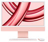 iMac 24” 4.5K Retina, Apple M3 8C CPU, 8C GPU/8GB/256GB SSD/Pink/SWE - MQRD3KS/A kaina ir informacija | Stacionarūs kompiuteriai | pigu.lt