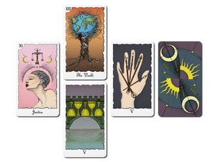 Карты Таро Mystical Universe Tarot Colored цена и информация | Эзотерика | pigu.lt