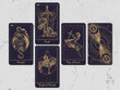 Taro kortos Mystical Universe Tarot Gold цена и информация | Ezoterika | pigu.lt