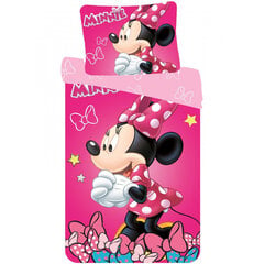 Vaikiškas patalynės komplektas Minnie Mouse, 160x200, 2 dalių kaina ir informacija | Disney Virtuvės, buities, apyvokos prekės | pigu.lt