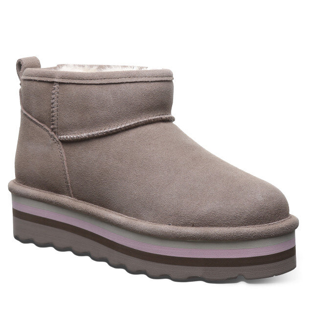 Bearpaw batai Retro Shorty, smėlio spalvos kaina ir informacija | Aulinukai, ilgaauliai batai moterims | pigu.lt