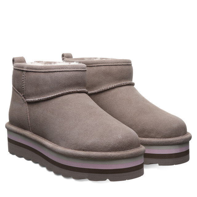 Bearpaw batai Retro Shorty, smėlio spalvos kaina ir informacija | Aulinukai, ilgaauliai batai moterims | pigu.lt