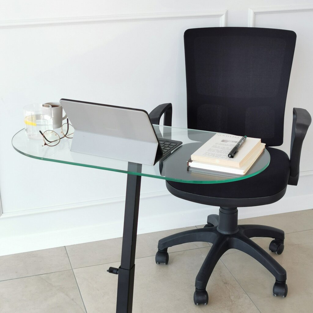 Kavos staliukas Asir, 70x75x35cm, juodas kaina ir informacija | Kavos staliukai | pigu.lt