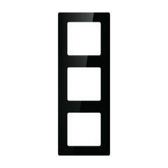 Tripple frame socket Avatto N-TS10-Frame-B3 (black) цена и информация | Выключатели, розетки | pigu.lt