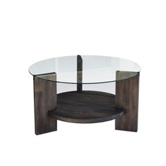 Кофейный столик Asir, 75x40x75см, коричневый цена и информация | Журнальные столики | pigu.lt
