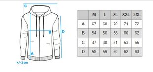 Džemperis vyrams, pilkas kaina ir informacija | Džemperiai vyrams | pigu.lt