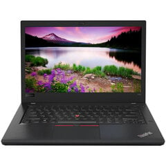 Lenovo ThinkPad T480 14", Intel Core i5-8250U, 8GB, 128GB SSD, WIN 10, Juodas цена и информация | Ноутбуки | pigu.lt
