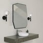 Veidrodis Asir, 2x60x70cm, juodas kaina ir informacija | Vonios veidrodžiai | pigu.lt