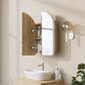Vonios spintelė Asir, 12x45x50cm, smėlio spalvos kaina ir informacija | Vonios spintelės | pigu.lt