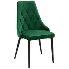 2-ių kėdžių komplektas Akord SJ.054, žalias kaina ir informacija | Virtuvės ir valgomojo kėdės | pigu.lt