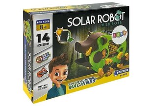 Interaktyvus surenkamas robotas Lean Toys su saulės baterija kaina ir informacija | Žaislai berniukams | pigu.lt