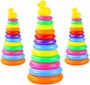 Kūdikių žaislas krovimo žiedų piramidė kaina ir informacija | Žaislai kūdikiams | pigu.lt