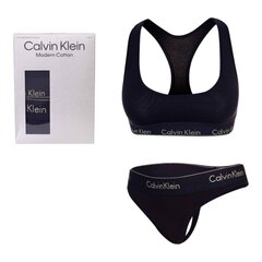 Calvin Klein liemenėlė + kelnaitės moterims, mėlynos цена и информация | Бюстгальтеры | pigu.lt