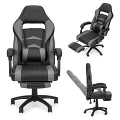 Офисное игровое кресло с регулируемой подставкой для ног и поясной подушкой Modern Home VGC-3G цена и информация | Офисные кресла | pigu.lt