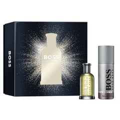 Набор косметики Hugo Boss для мужчин: туалетная вода EDT, 50 мл + дезодорант, 150 мл цена и информация | Мужские духи | pigu.lt
