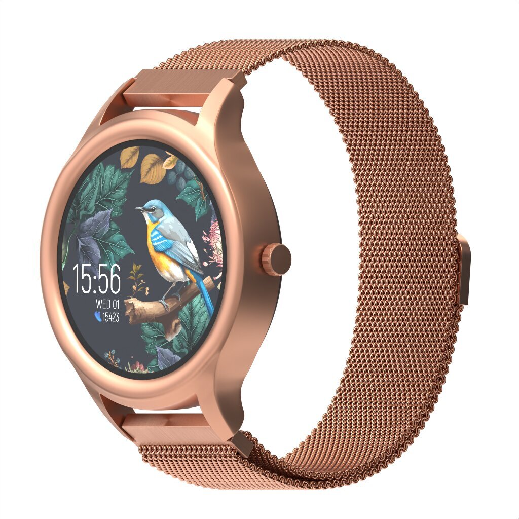 Forever ForeVive 3 SB-340 Rose Gold kaina ir informacija | Išmanieji laikrodžiai (smartwatch) | pigu.lt