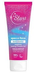 Veido kaukė-šveitiklis Stars from The Stars Space Face Dark Matter 2in1, 75 ml цена и информация | Средства для очищения лица | pigu.lt
