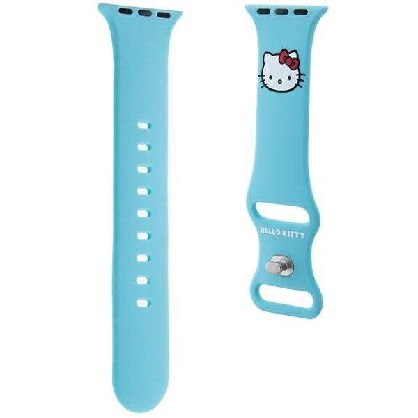 Hello Kitty HKAWMSCHBLB Apple Watch 38|40|41mm blue цена и информация | Išmaniųjų laikrodžių ir apyrankių priedai | pigu.lt