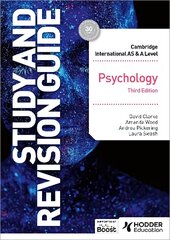 Cambridge International AS/A Level Psychology Study and Revision Guide Third Edition цена и информация | Книги для подростков и молодежи | pigu.lt