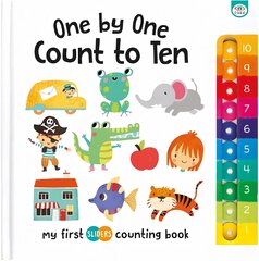 Sliders: One by One Count to 10 цена и информация | Книги для самых маленьких | pigu.lt