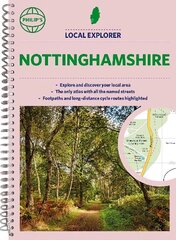 Philip's Local Explorer Street Atlas Nottinghamshire цена и информация | Путеводители, путешествия | pigu.lt