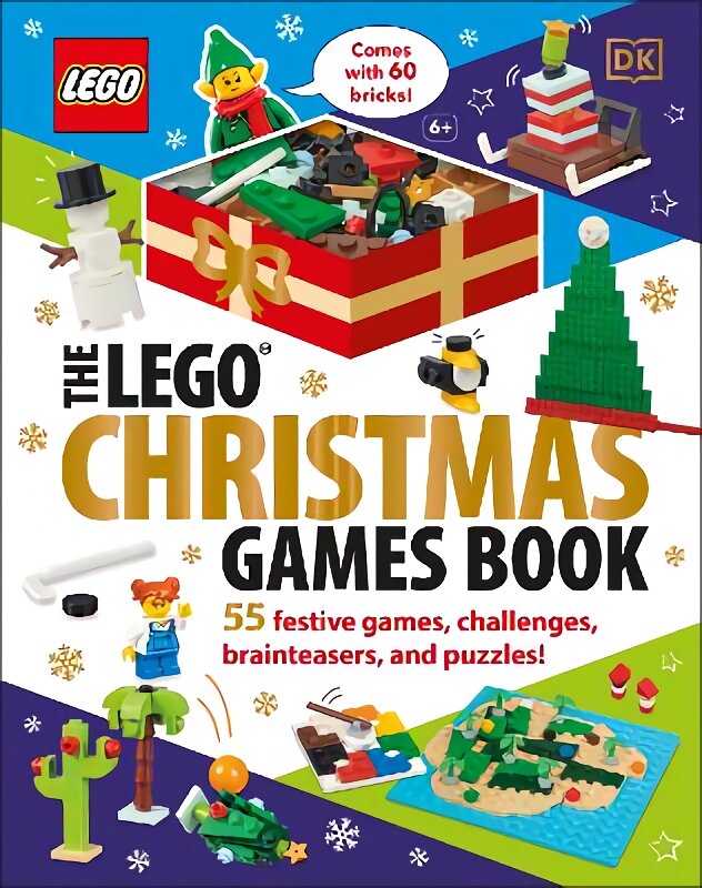 LEGO Christmas Games Book: 55 Festive Brainteasers, Games, Challenges, and Puzzles kaina ir informacija | Knygos paaugliams ir jaunimui | pigu.lt