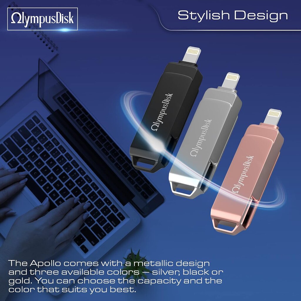 OlympusDisk Apollo 64GB цена и информация | USB laikmenos | pigu.lt