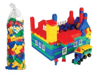 Цветные строительные блоки, XXL 600 шт. цена и информация | Конструкторы и кубики | pigu.lt