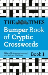 Times Bumper Book of Cryptic Crosswords Book 1: 200 World-Famous Crossword Puzzles kaina ir informacija | Knygos apie sveiką gyvenseną ir mitybą | pigu.lt